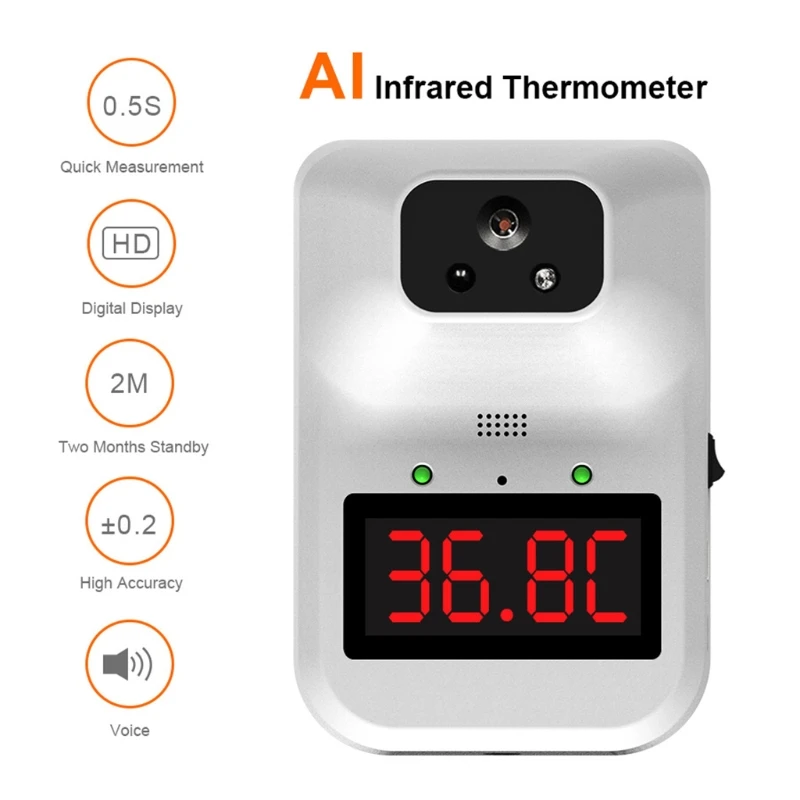 Wall Thermometer Thermometer Standby More Than 60 Days with Fever Alarm