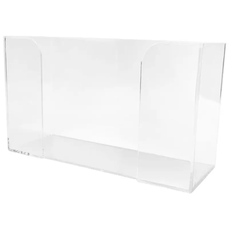 Customer Favorite Countertop Paper Towel Dispenser,Clear Guest Towel Napkin Holder, Suitable For Z-Fold, C-Fold Or Multi-Fold Pa