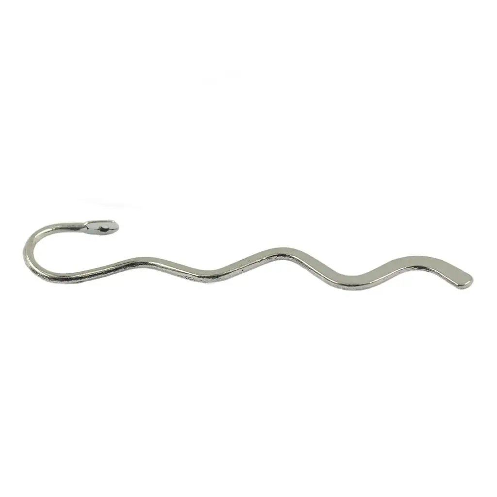 

20 Pcs Silver Jewelry Making Charms Bookmark Book Mark Setting Blank