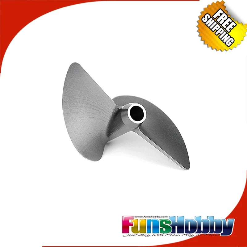 New Tenshock CNC 7075-T6 2 blade Aluminium Propeller M4 for Mono / Hydro