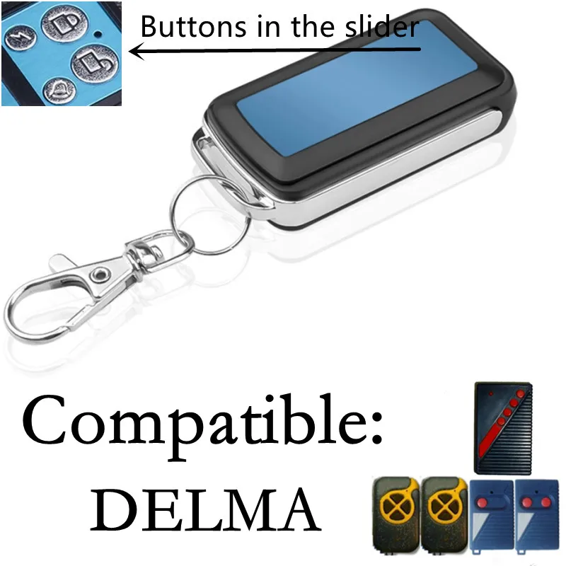 

DELMA MIZAR 433MHz 1CH 2CH 433.92MHz fixed code Universal Remote Control duplicator