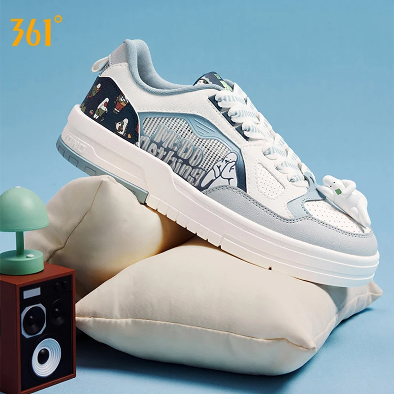 361 Degrees Xingyue Men's Leisure Board Shoes Mr.Donoting Collaboration New Trendy Summer Breathable Male Sneakers 672626606