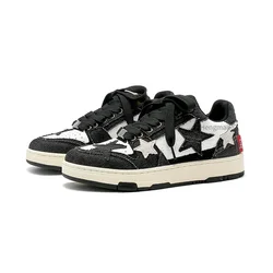 Women Sneakers Man Retro Star Y2K Punk Rap Street Shoes for Male  Fashion Skate Shoes Couple Casual Shoes Unisex Designer Tennis