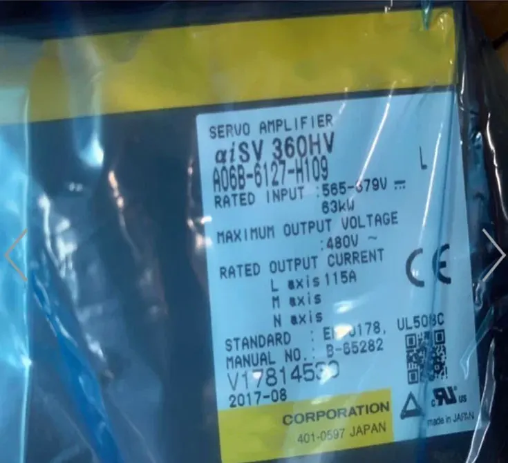 

Brand new A06B-6127-H106 A06B-6127-H109 A06B-6127-H207 A06B-6127-H209 One-year warranty