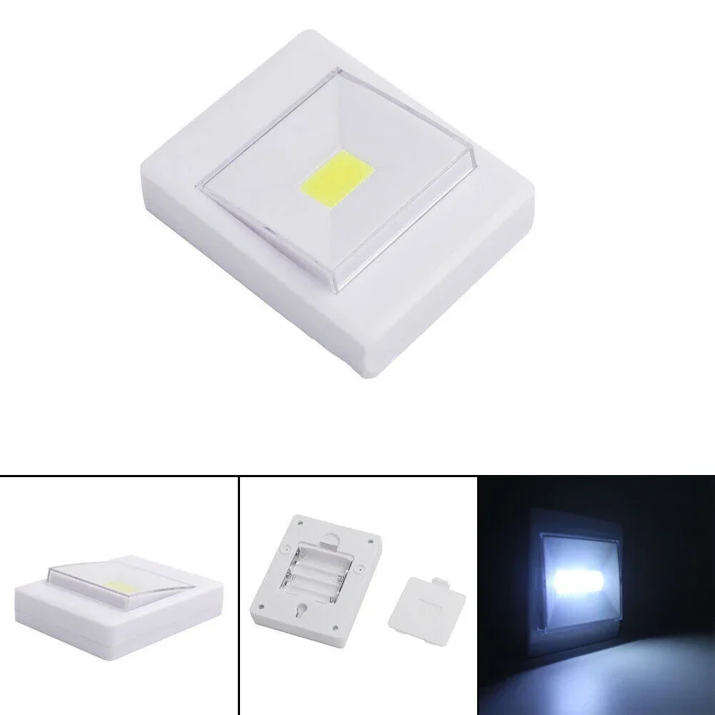 Battery Operated COB LED Wall Night Lights Cordless Easy Install Perfect For Indoor Settings For Children And The Elderly