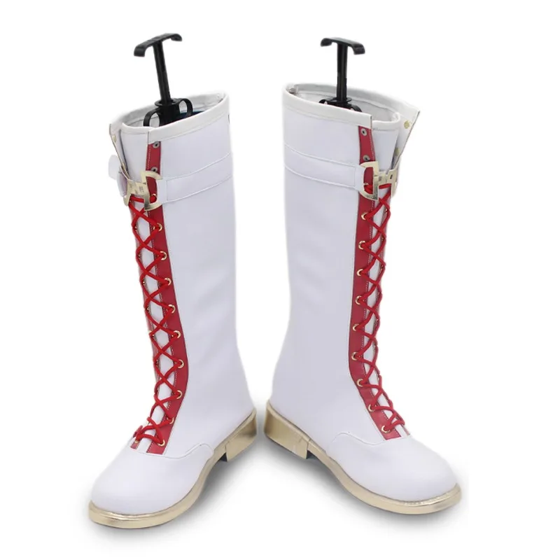 لعبة الفرسان هاروكا تأثيري أحذية هالوين كرنفال الأحذية تأثيري الدعامة بولي أحذية أحذية من الجلد مخصص