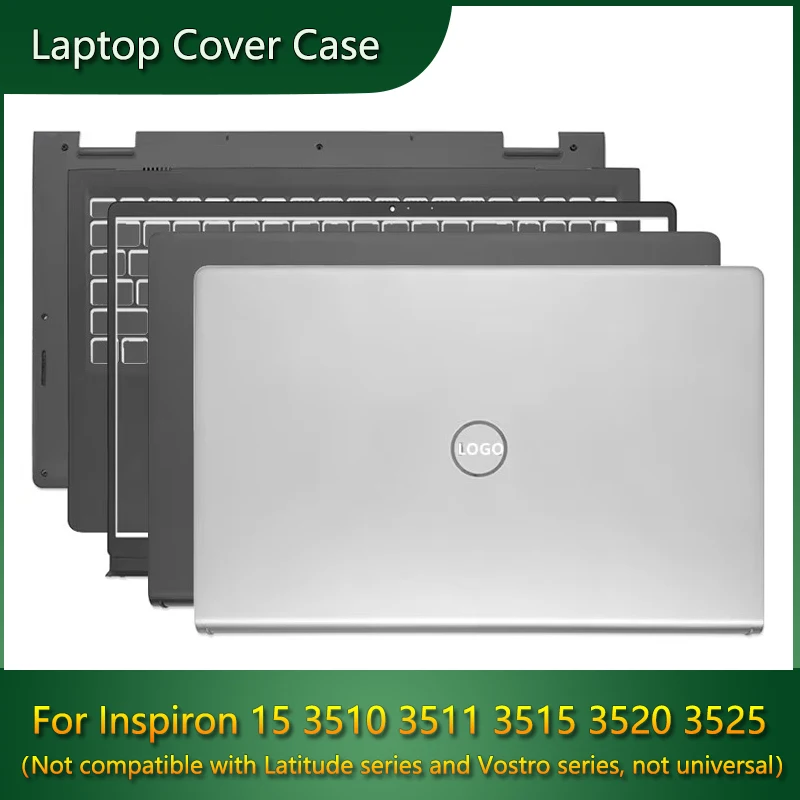 

New For DELL Inspiron 15 3510 3511 3515 3520 3525 Laptop LCD Back Cover Case/Front Bezel/Palmrest/Bottom/Hinges