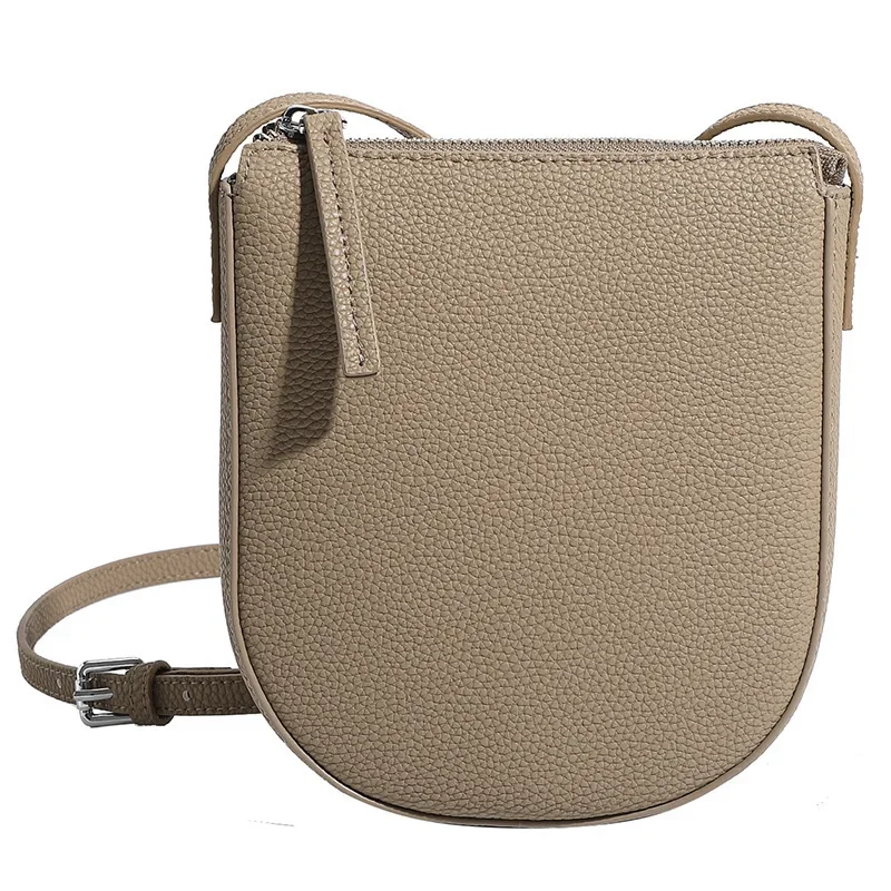 Royal Bagger-Bolsas de ombro padrão Litchi para mulheres, bolsa tiracolo de couro genuíno de vaca, bolsa quadrada, moda, 9602