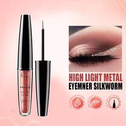 16 Colors Liquid Eyeliner Waterproof Long-lasting Silkworm Highlighter Colored Eyeliner Non-Flowering Eyeliner Eye Makeup