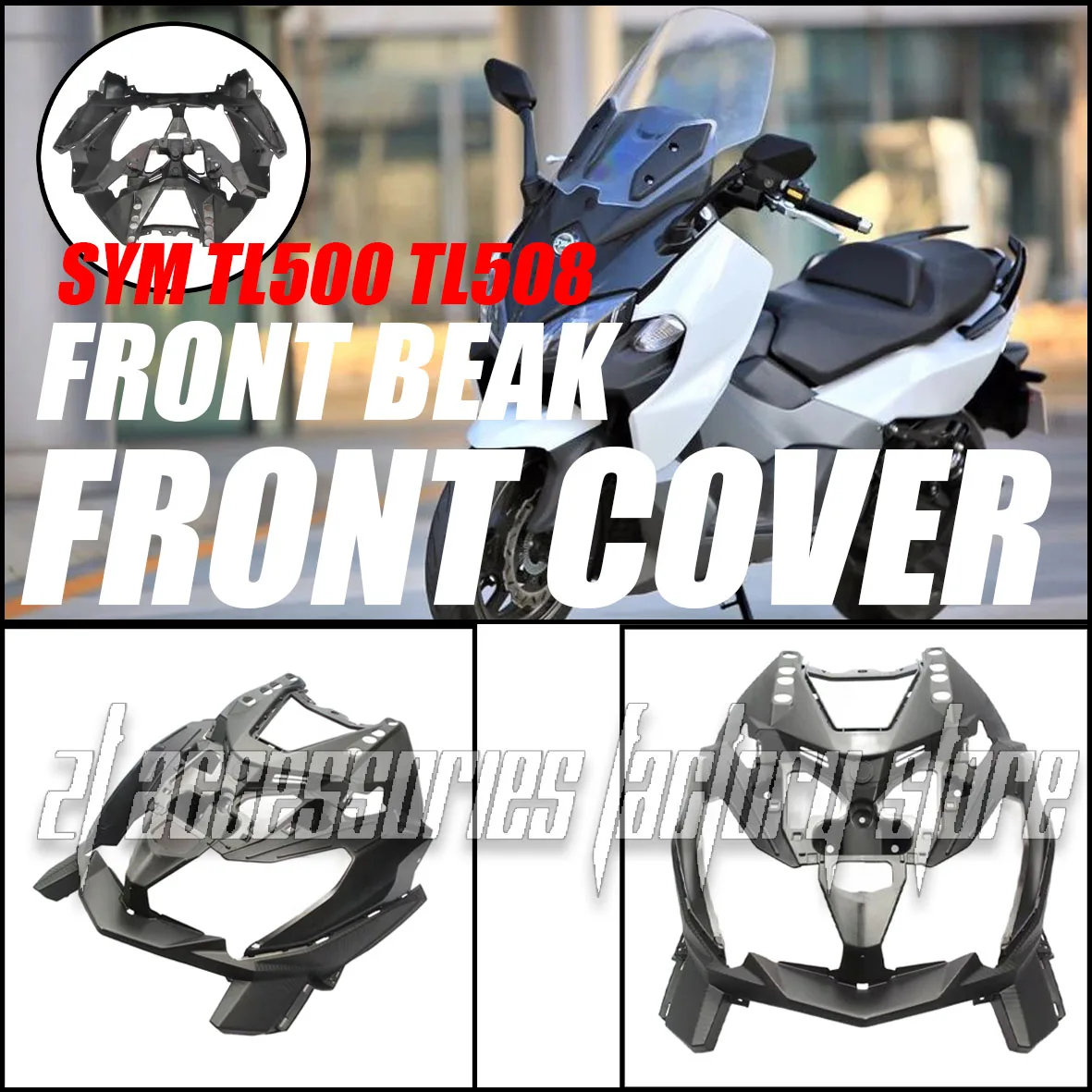 

Подходит для передней крышки и клюва Sym Cruisym 300 Alpha. Новый