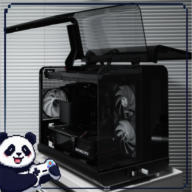 

Чехол Fantasy Wing Itx Крыло Гюля Вид на море Комната M-Atx/Itx поставляется с держателем видеокарты Киберспортивная игра Креативное шасси хозяина