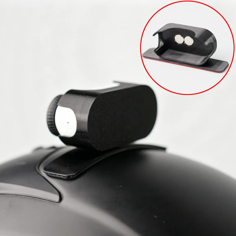 1PCS For Insta360 Go3/3S Motorcycle Helmet Mount Top-Mounted Magnetic Bracket Action Camera Flexible Base with Adhesive Backing