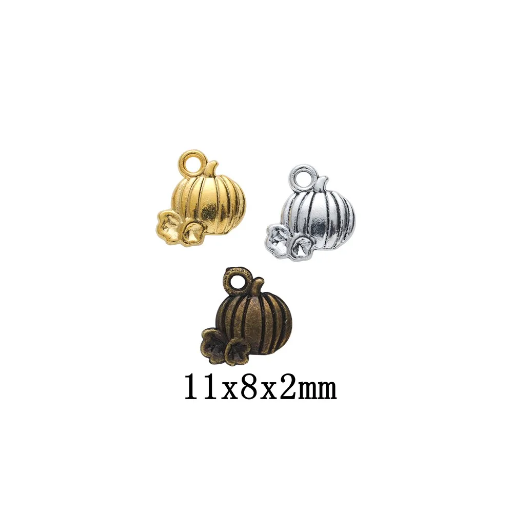 

100pieces (food) vintage zinc alloy charm metal pendant DIY jewelry discovery making accessories 1434