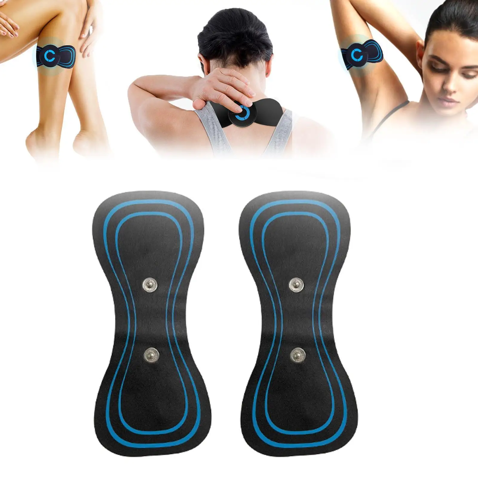 

Electric Massager Pad Mini Cervical Electric Neck Shoulder Pulse Heating Cervical Massage Vertebra Massage Pad