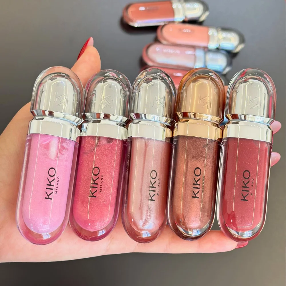 Kiko Kiko 3D Liquid Lip Glaze Transparent Lip Gloss Mirror Lipstick Nourishing Glossy Full Lips Not Fading Milk Tea Bean Paste Makeup - Aliexpress Deal
