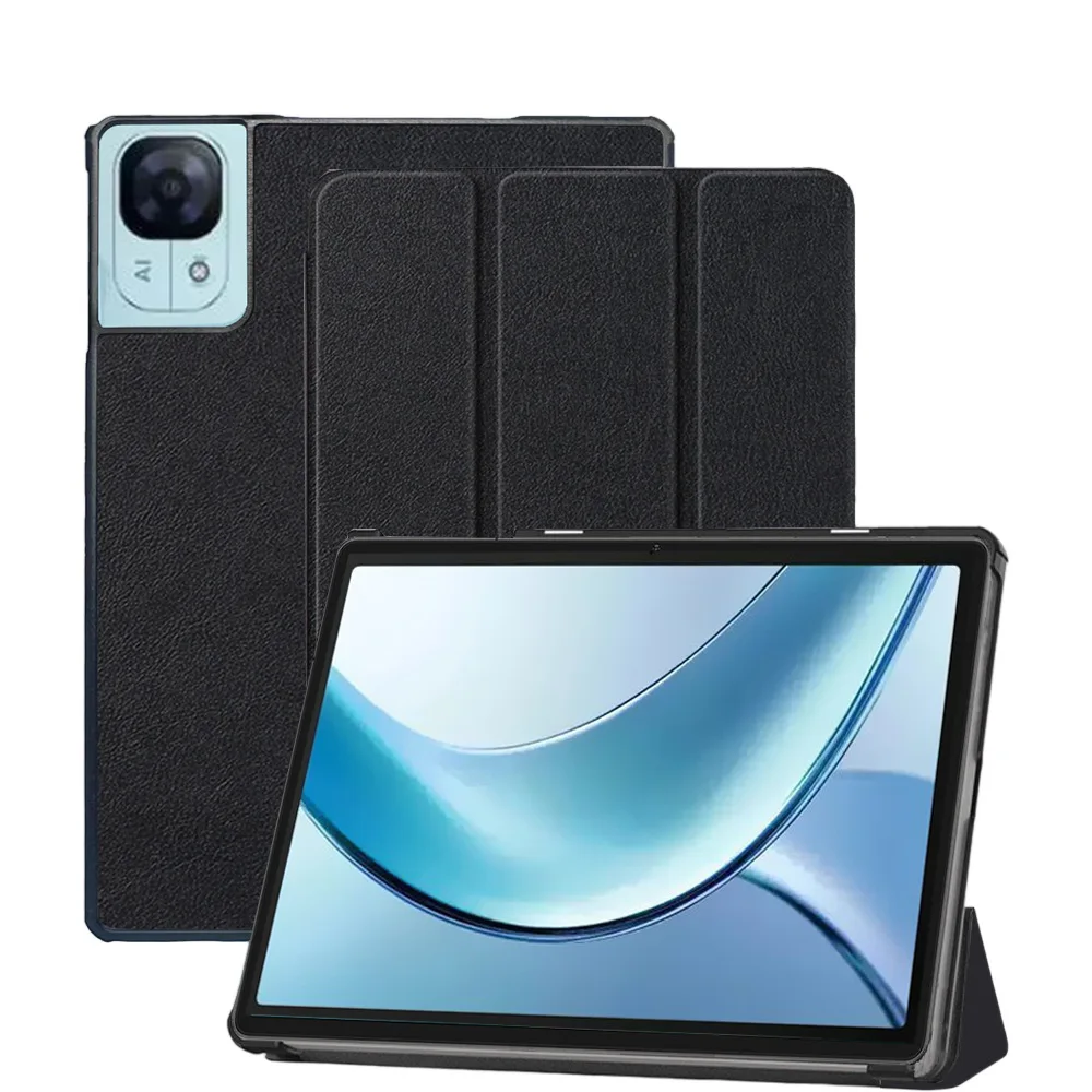 For DOOGEE Tab E3 11 Inch Tablet Protective Case, Portable, Triple Fold, Stand Protective Case, Can Automatically Sleep/Wake Up