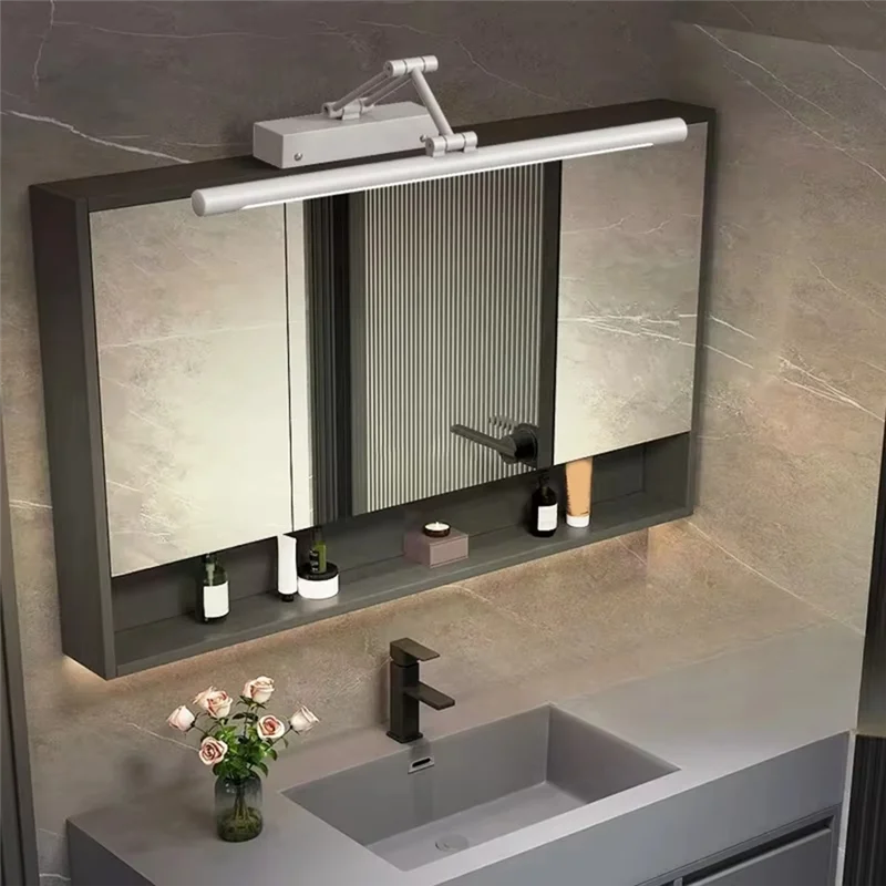 

T98C-Motion Sensor LED Wall Lamp Bathroom With Telescopic Arm Front Mirror Sconce Vanity Cabinet For Bedroom Light