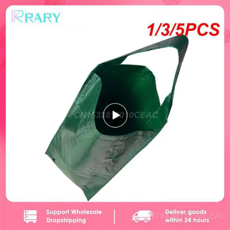 1/3/5PCS Plant Grow Bags Pot Planter Wall Hanging Garden Strawberry Plant 4 6 8 10 Pockets Planting Bags Planter Pot Potato Veg