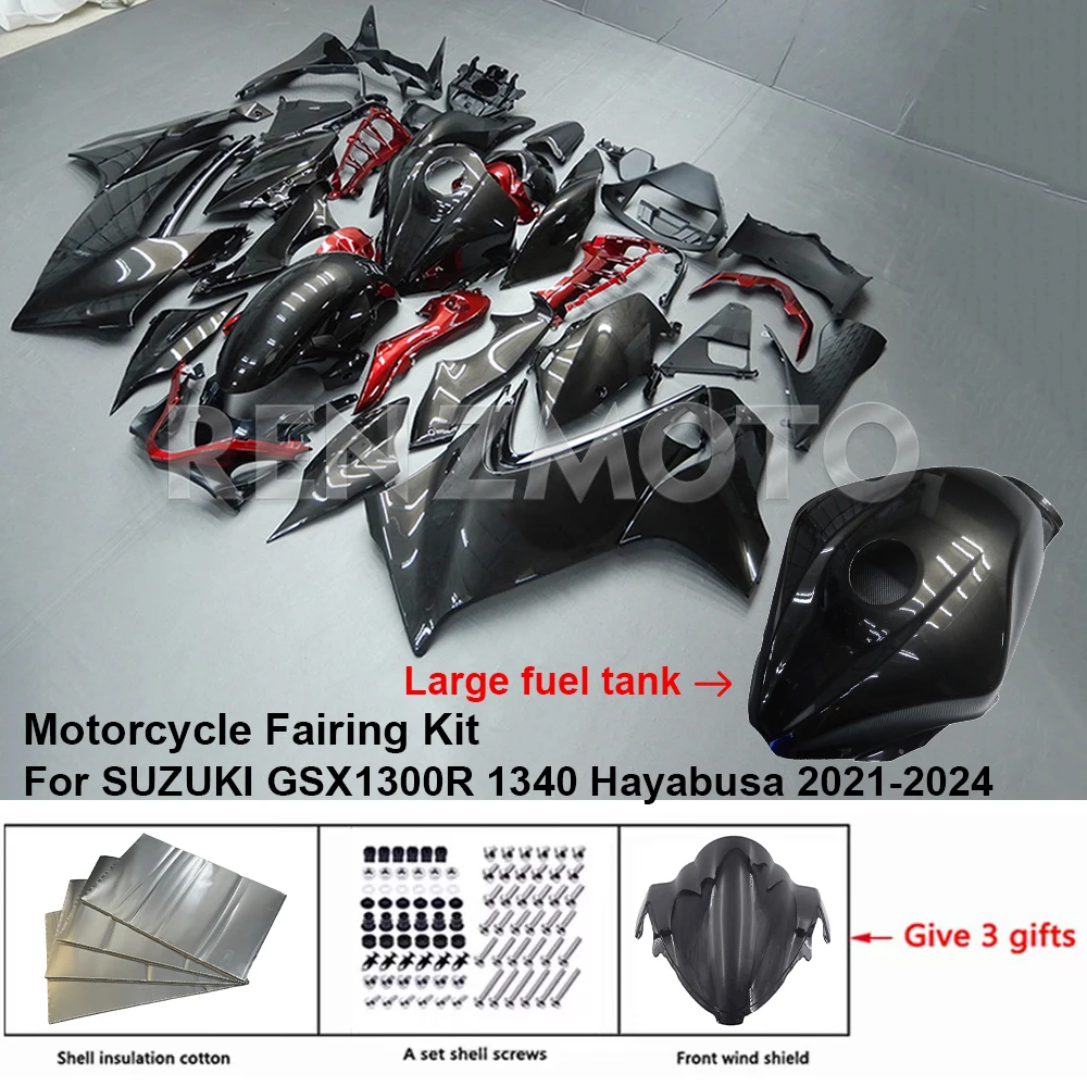 For SUZUKI GSX1300R 1340 Hayabusa 2021-2024 Motorcycle Set Body Kit Decoration Plastic Guard Plate Accessories Shell