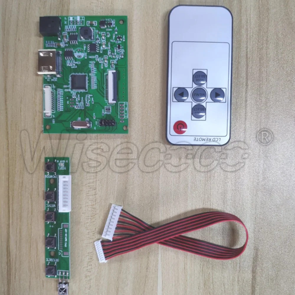 Wisecoco EDP 30 Pin Scheda Driver di Controllo Kit FAI DA TE Interfaccia Tastiera Per Schermo del PC 1920x1200/1920x1080/1280x800 PCB 800807 V6