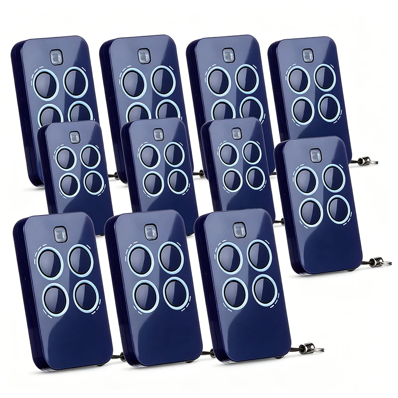 GENIUS ECHO TX4 RC - Control Remoto para Puertas de Garaje y Portones, 433MHz, Código Variable