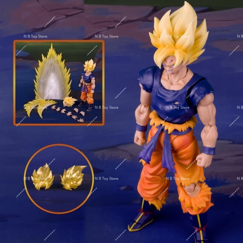 En Stock, nuevos productos, figura Demoniacal Fit Son Goku, Dragon Ball Z SHF Goku, figura Fury Awakening, figuras de acción de Anime