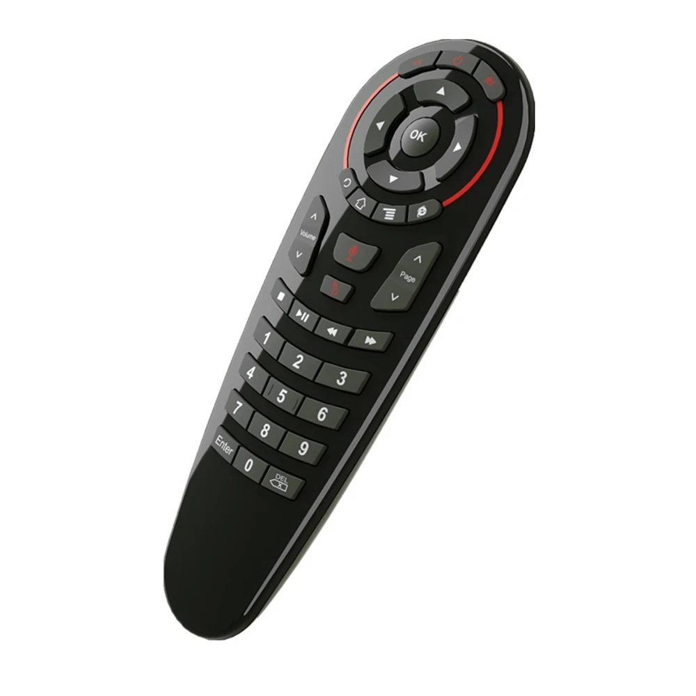 ใหม่ G30S 2.4G Gyroscope เมาส์ไร้สาย 33 คีย์ IR การเรียนรู้สมาร์ทเสียงรีโมทคอนโทรลสําหรับ X96 mini H96 Android กล่อง