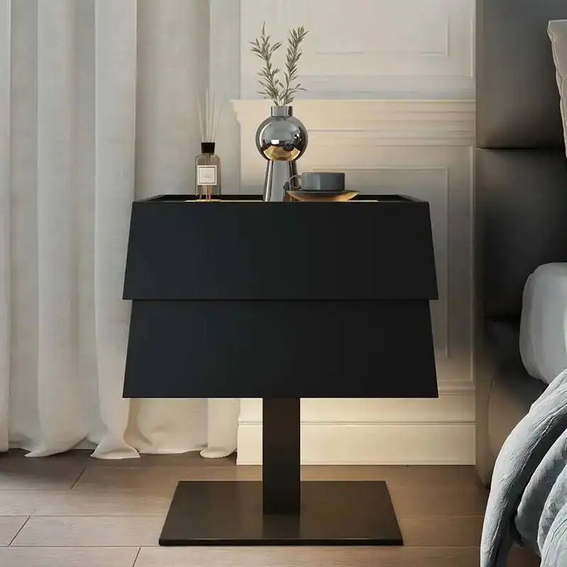 

Стол в скандинавском стиле с выдвижным ящиком, минималистичная тумбочка для хранения в спальне, роскошные эстетические Muebles, простая современная прикроватная мебель в стиле Cuarto