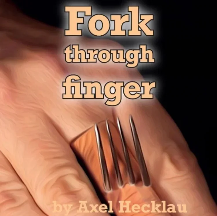 Fork Through Finger by Axel Hecklau  -Magic tricks