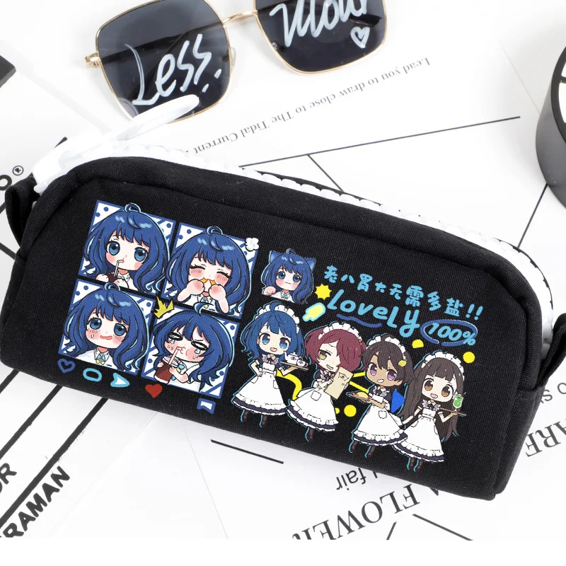 Anime Too Many Losing Heroines Federmäppchen Yanami Anna Yakishio Remon Cosplay Stifttasche Bleistiftbox Cartoon Kosmetik Aufbewahrungstasche