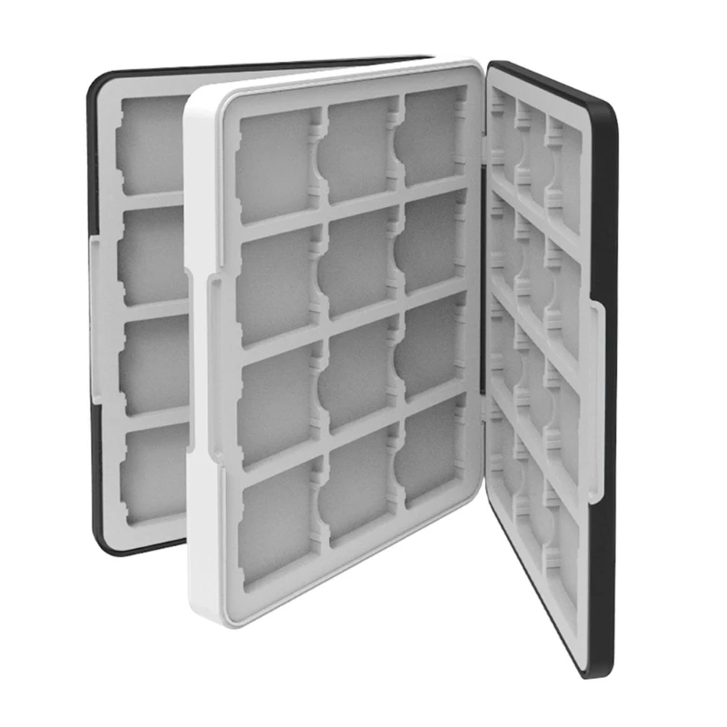  Travel Game Card Wallet with Hard Shell Storage and Soft Tray for Daily Carry