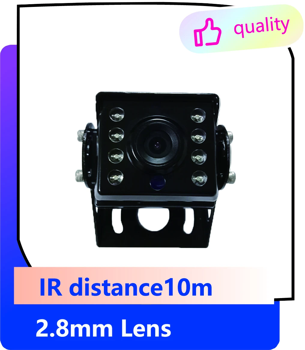 720P/960P/1080P Waterproof 68 AHD Rear or Front  View camera for bus