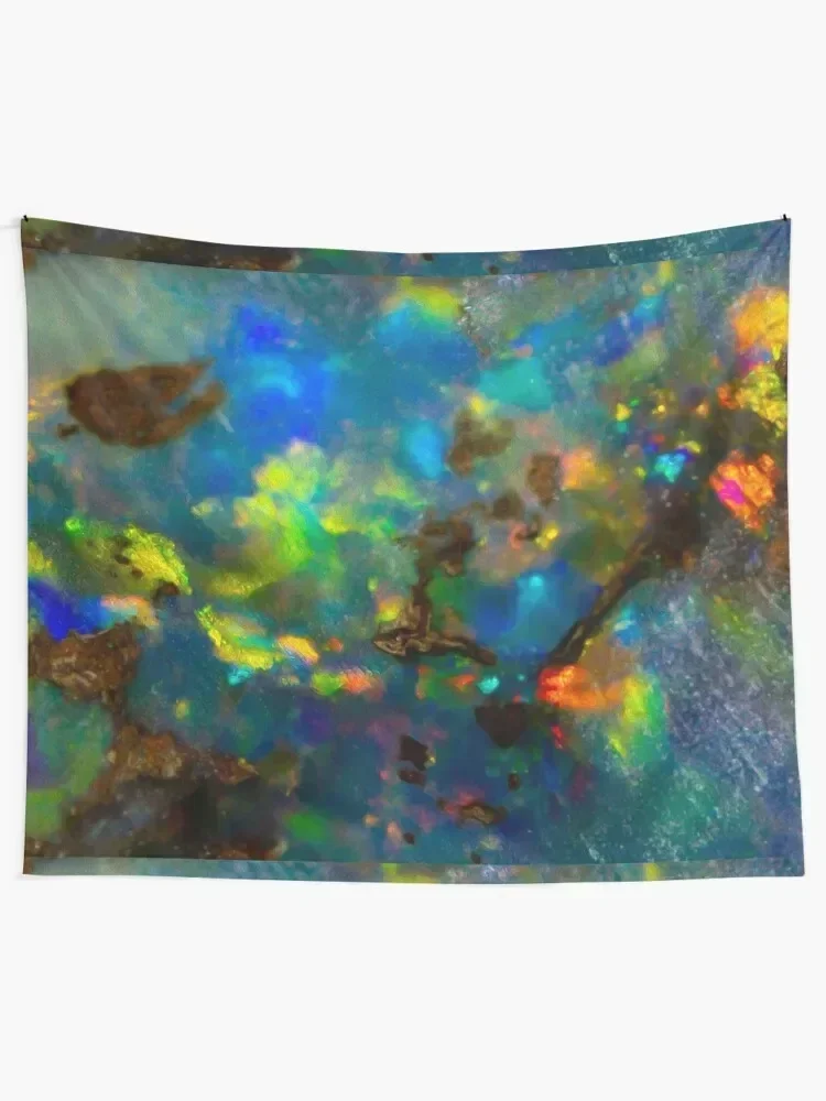 Precious Australian Boulder Opal Tapestry Nordic Home Decor Funny Tapestry