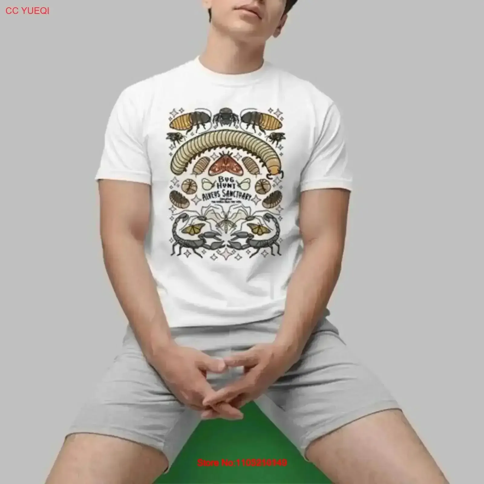 

Футболка Bug Hunt Alveus Sanctuary 2025, винтажная стираная мягкая дизайнерская одежда, стильная дышащая повседневная слегка растянутая одежда