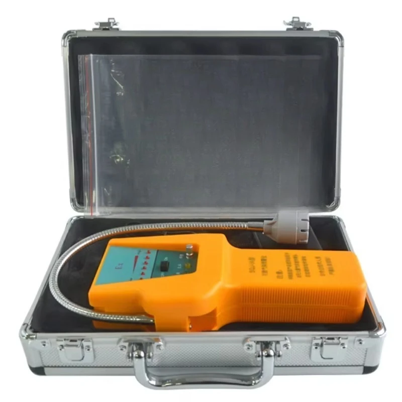 Professional grade portable gas detector, sound and light alarm, 0-1000ppm, for safety inspection