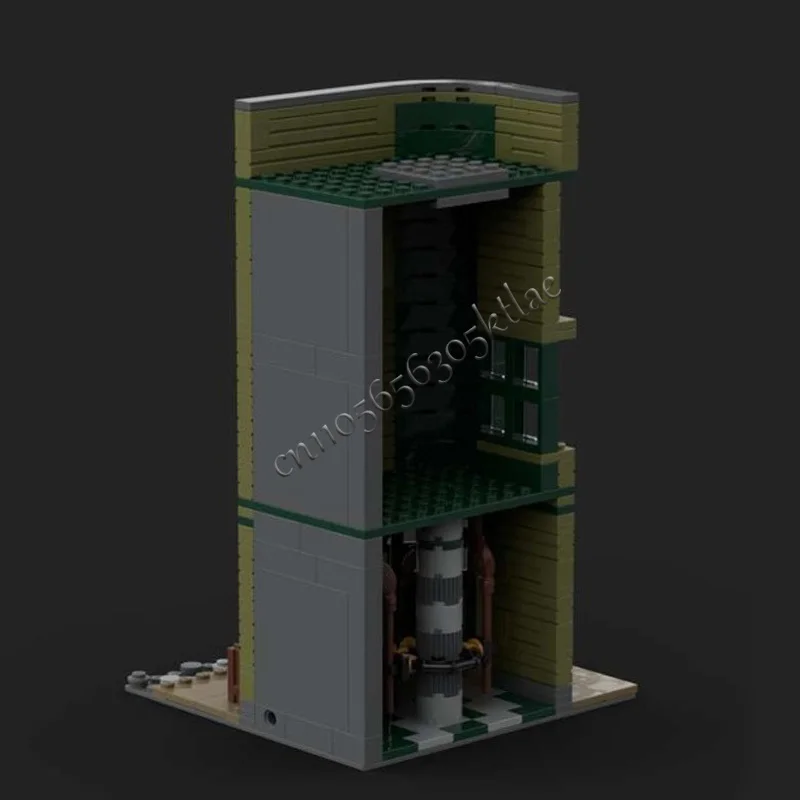 351 ELEMENTÓW Diagon Alley 75978 Przedłużenie Ulicy Diagonowej MOC Personalizowany Modularny Model z Klocków DIY Prezent na Święta