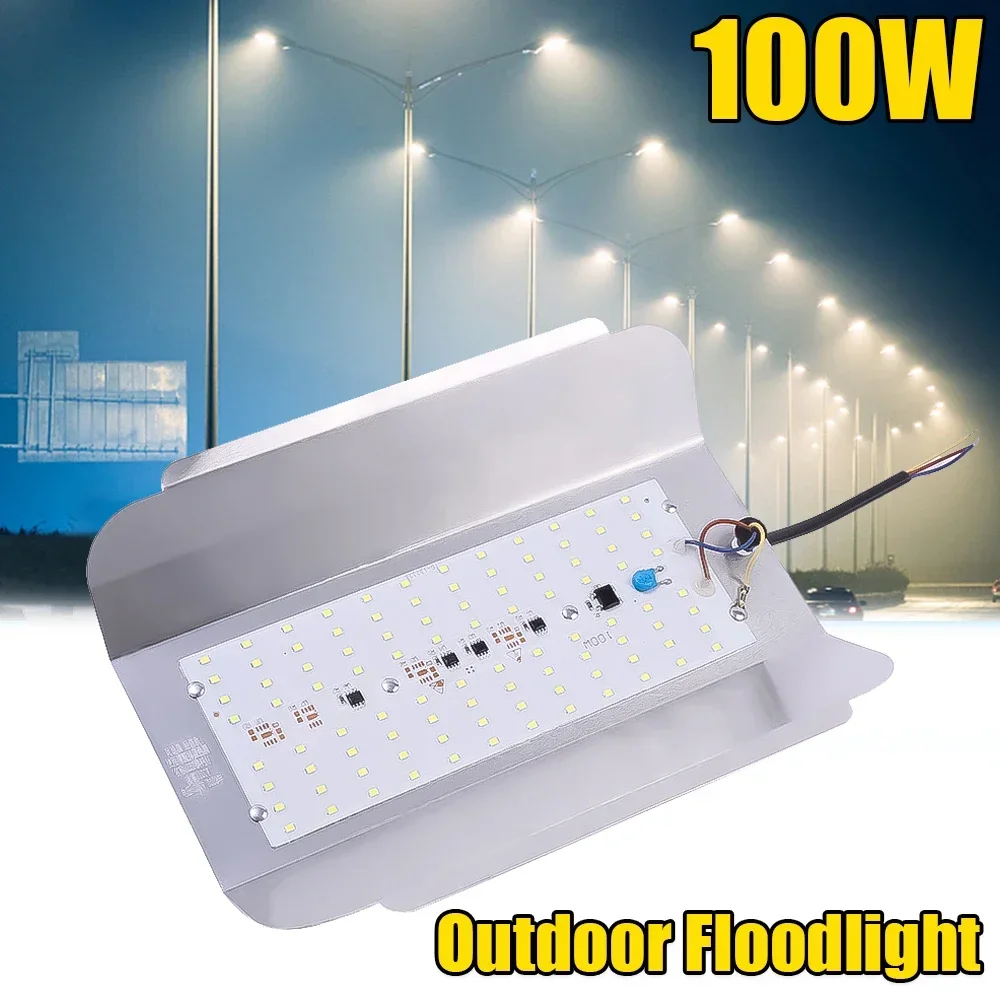 

100W Led Flood Light Waterproof IP65 Led Spotlight Street Light Garden Wall Lamp Outdoor Floodlight For Landscape Yard Lighting