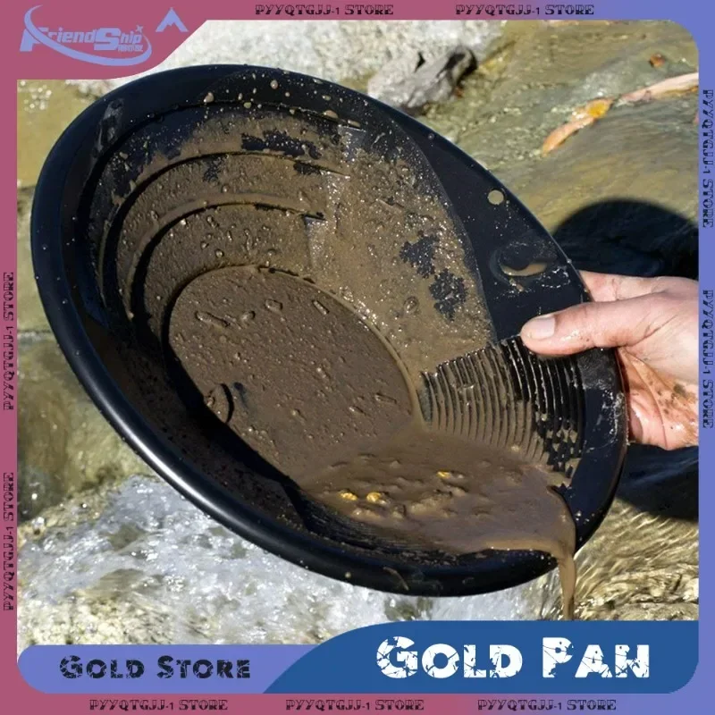 Alat Pencuci Emas Portabel dengan Desain Riffle, Tahan Lama, Ringan, untuk Penambangan Emas dan Deteksi Logam
