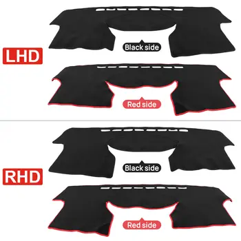 Kryt palubní desky pro Toyota Yaris Vitz 2006 2007 2008 2009 2010 2011, protiskluzová protiskluzová podložka, příslušenství 10 nejlepší prodej Přístrojová deska Toyoty Vitz - №1