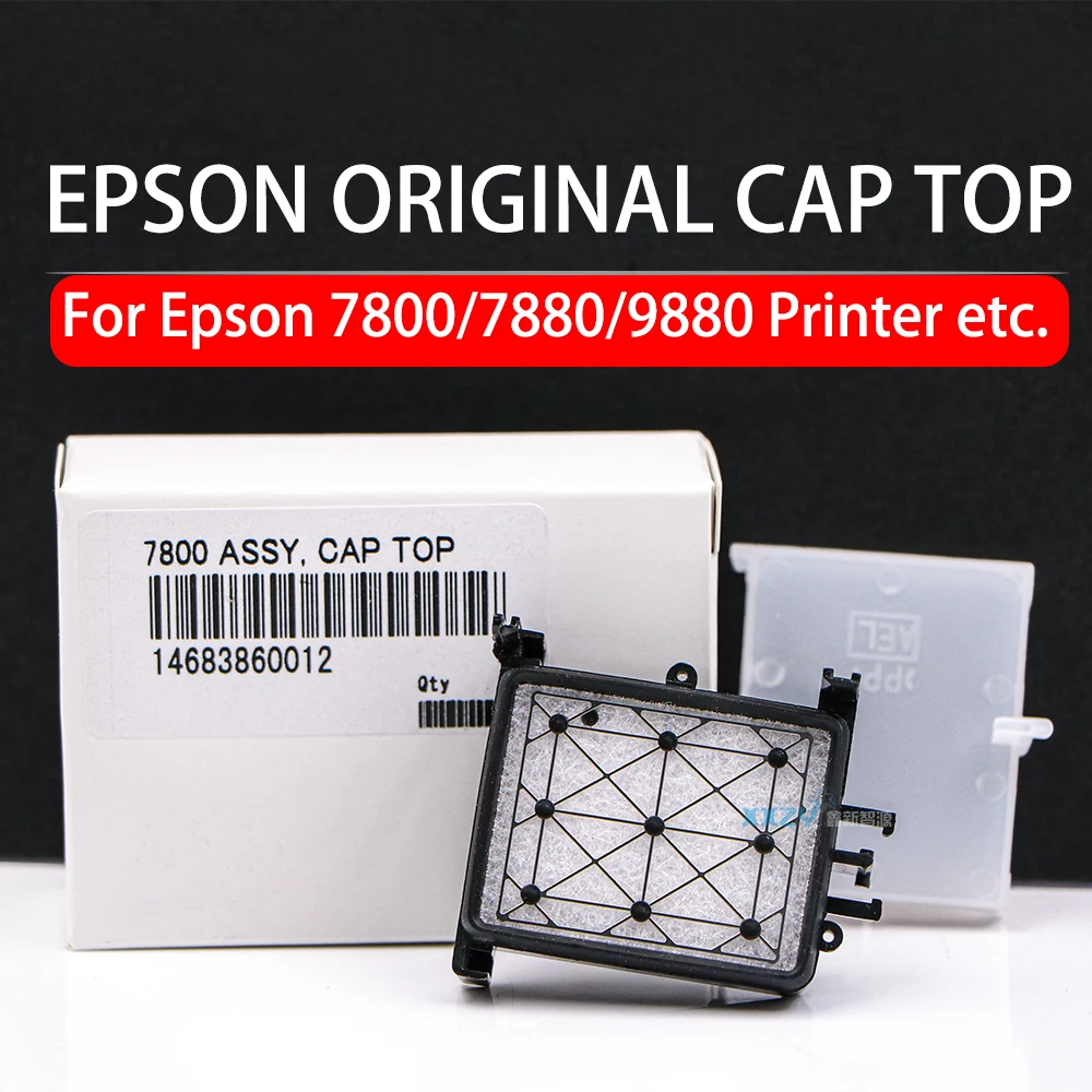 EPSON DX5 DX7 Printhead Cap Top for Eco-Solvent Printer 7800 9880 Capping Station MUTOH 900C 1604 Printer HEAD CAP TOP ASSY