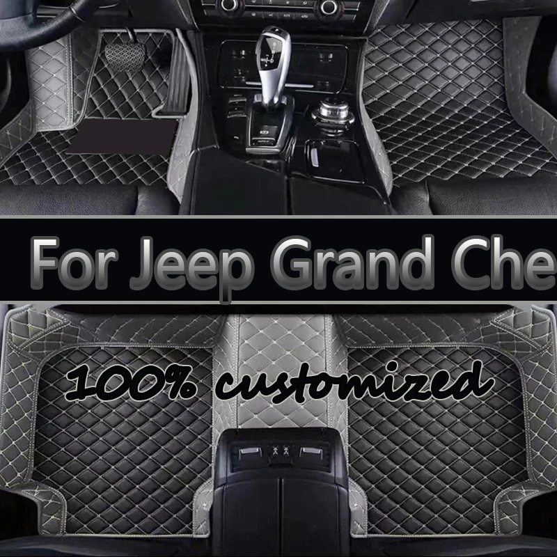 

Car floor mats for Jeep Grand Cherokee WK WK2 2011 2012 2013 2014 2015 2016 2017 2018 2019 2020 2021 2022 Custom auto foot Pads