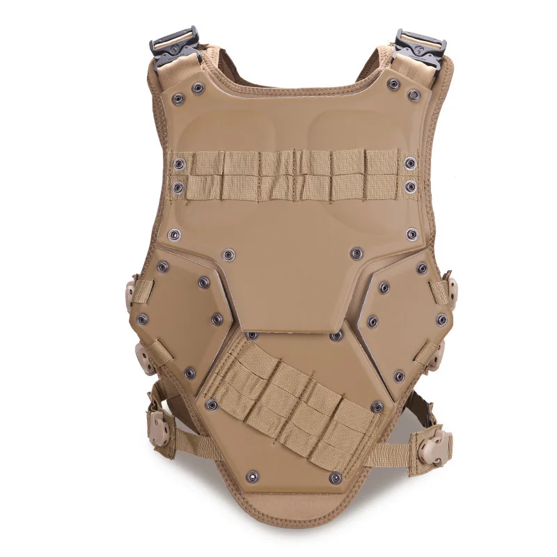 Imagem -03 - Tactical Vest Ninho Tropas Tf3 Turtle Armor Protective Equipment Outdoor Camping cs Training Battle Eva Vest