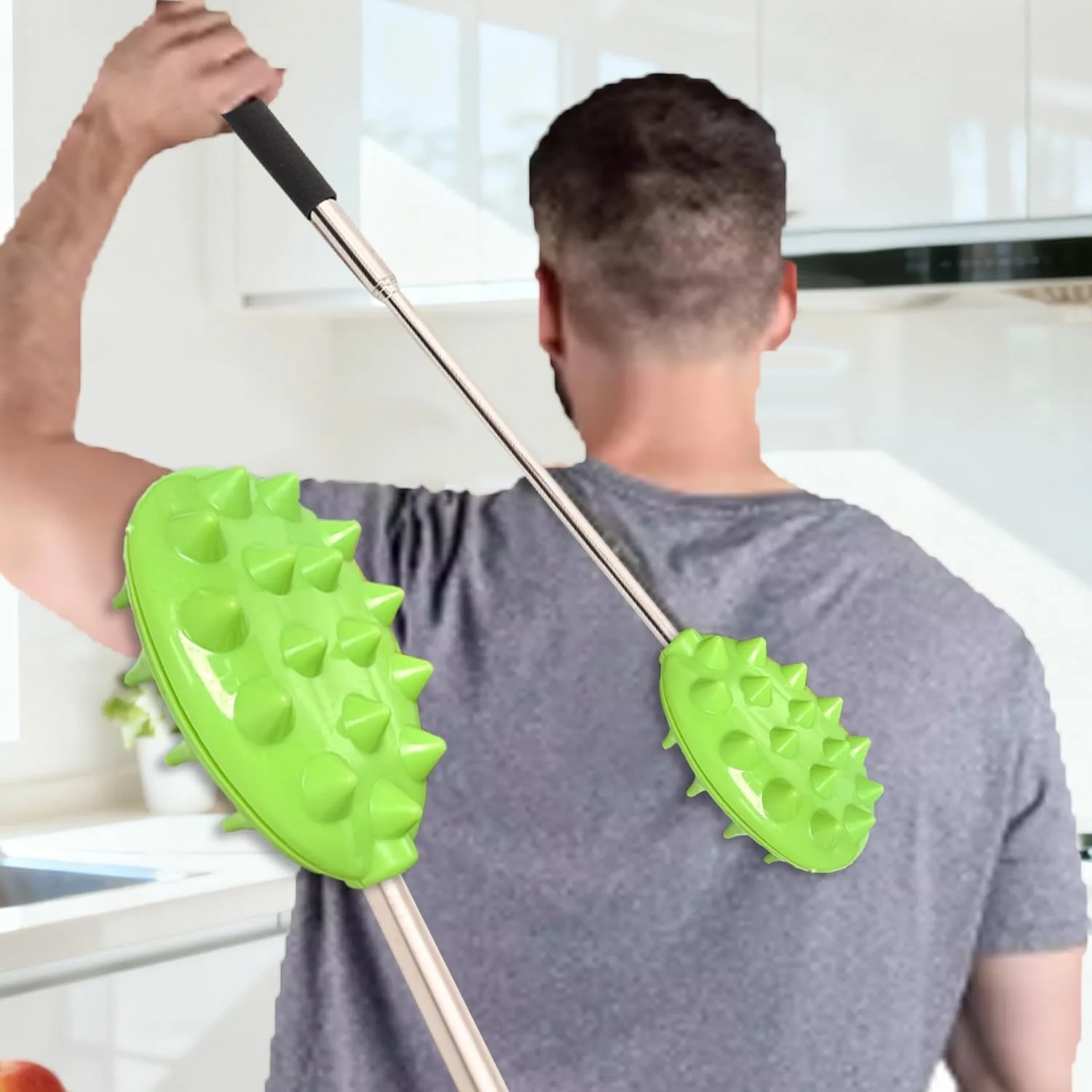 Adjustable Cactus Back Scratcher and Massager