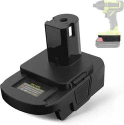 バッテリーアダプター,リチウムイオン,20v,milwaukee,18v用USB付き,リチウムイオンバッテリー用