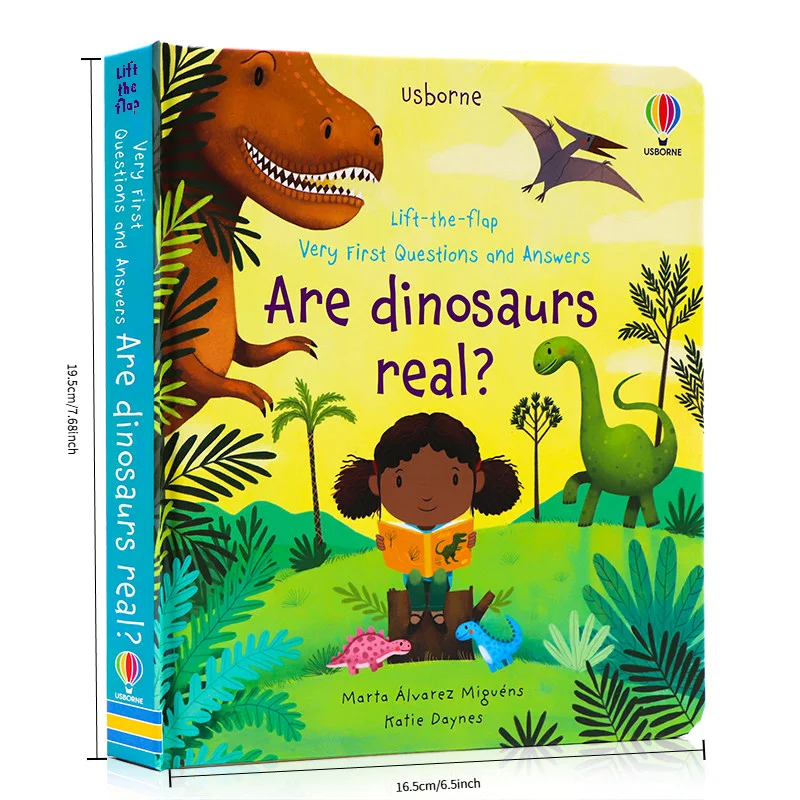 Question and Answer Series - Are dinosaurs? English Picture Book for Toddlers, Early Educational Storybook