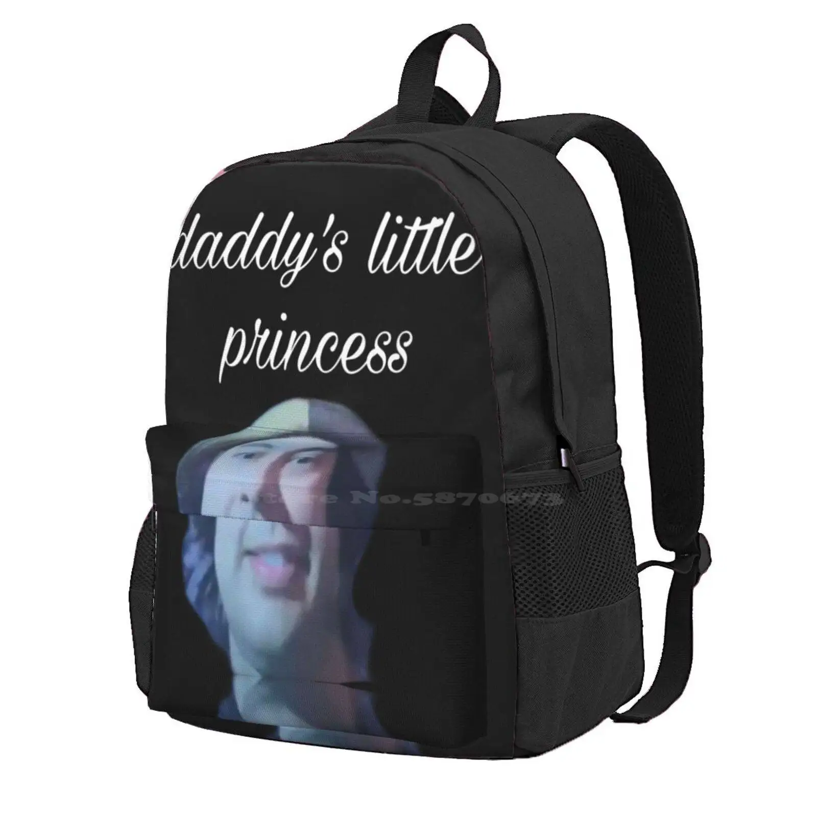 

I Love Vic Fuentes 3 Hot Sale Schoolbag Backpack Fashion Bags Ptv Pierce The Veil Vic Fuentes Emo