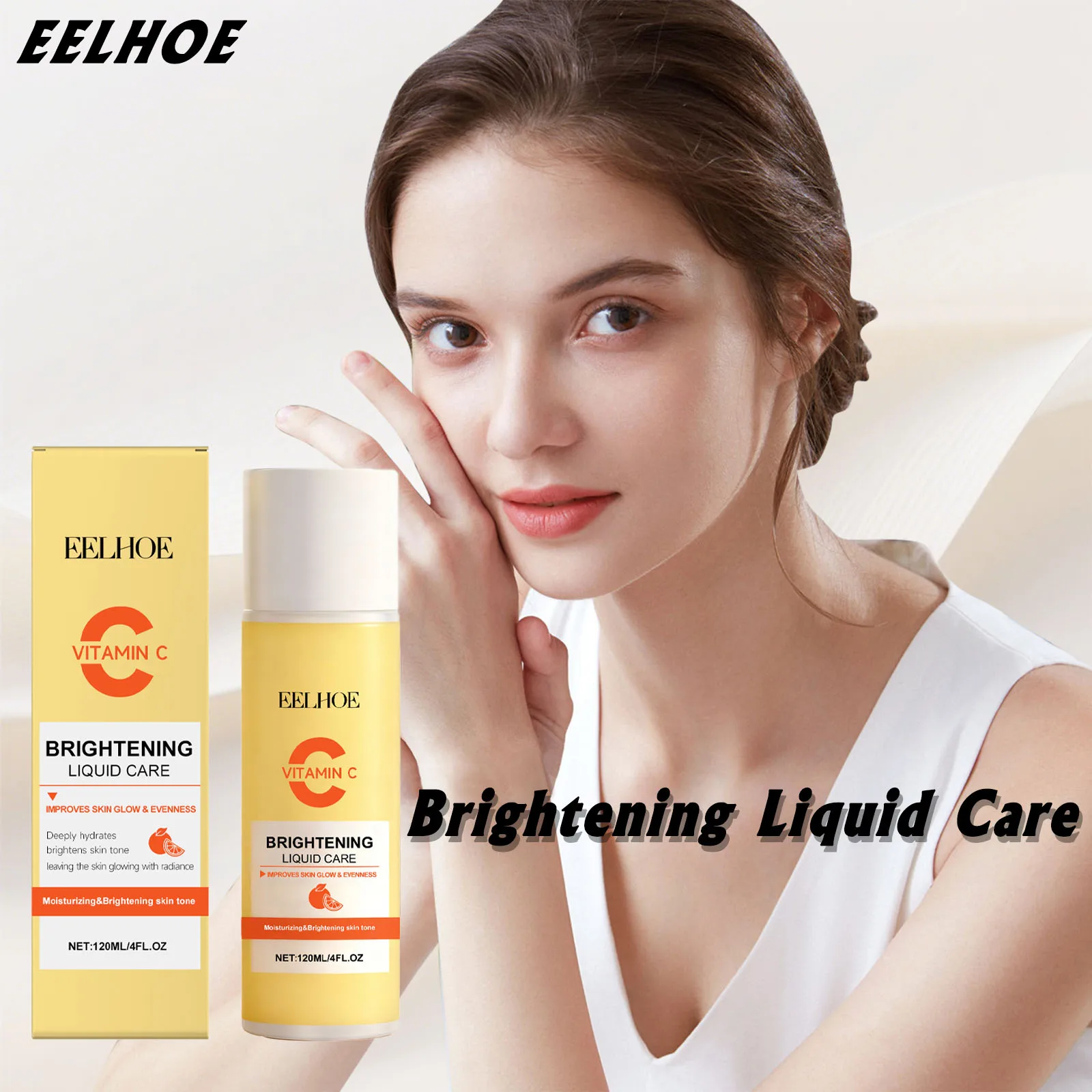 

Vitamin C Brightening Essence Moisturize Enhance Skin Radiance Improve Dull Skin Tone Refreshing Texture Facial Serum Skin Care