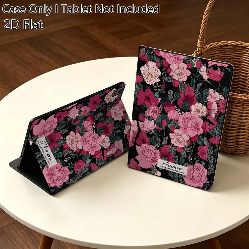 Creative Floral Art Popular For Huawei MediaPad MatePad Pro Air 10.8 T5 T10S M3 M6 M5 C5e SE 11 11.5 Inch Tablet Case