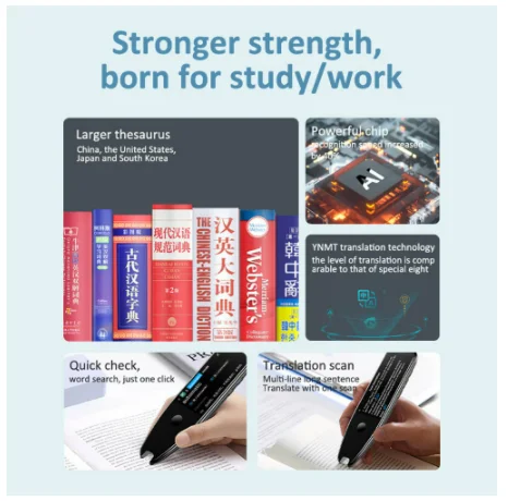 Bolígrafo traductor de fotos X5 PRO, multilenguaje en tiempo Real 112, soporte sin conexión 55, traducción de escaneo en línea, viajes de negocios al extranjero