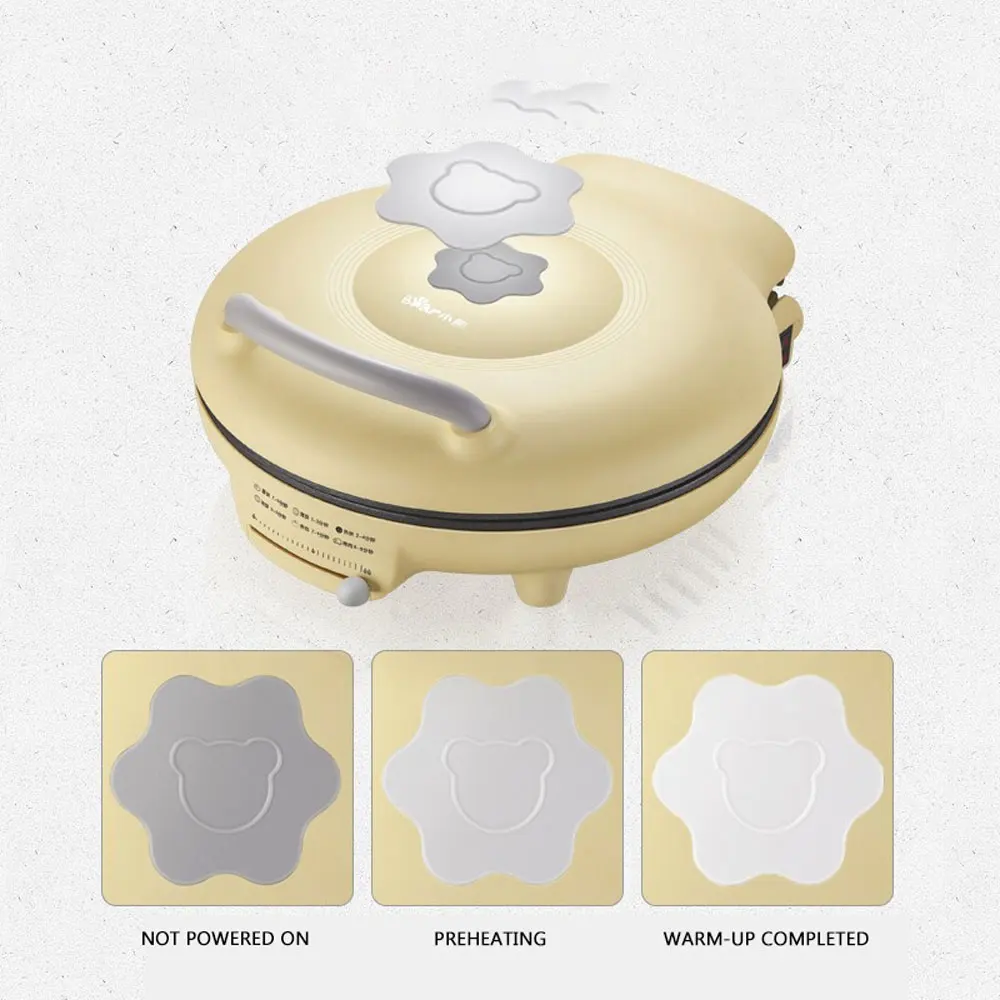 전기 베이킹 팬 가정용 온도 조절 양면 프라이팬 다기능 아침 식사 기계 피자 철판